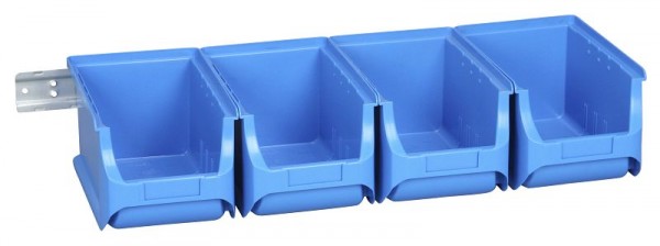 Allit ProfiPlus Set 3/5, Sichtboxen-Set, 5-teilig Farbe: blau, Gewicht: 1,05 Gramm, VE: 4 Stück, 457072