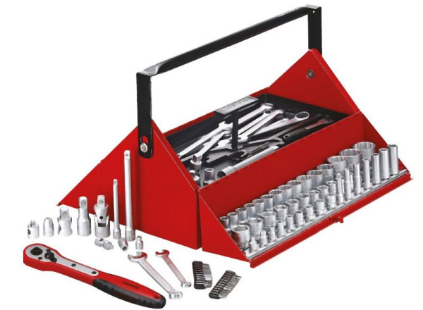 Teng Tools Barn-Style-Werkzeugkasten, Werkzeugsatz, 187 Teile, TC187