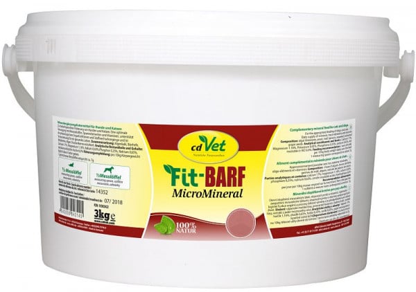 cdVet Fit-BARF MicroMineral 3 kg, 4314