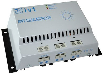 IVT MPPT-Solar-Controller 12 V/24 V, 10 A, 200026