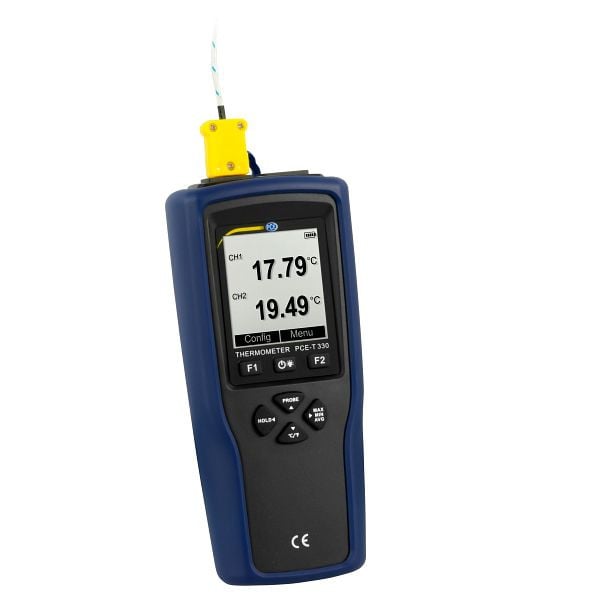 PCE Instruments 2-Kanal-Datenlogger-Thermometer, PCE-T 330