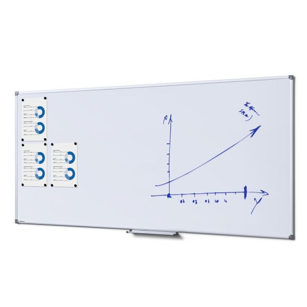 Showdown Displays Whiteboard SCRITTO Emaille, 100x200, WBNEES100x200