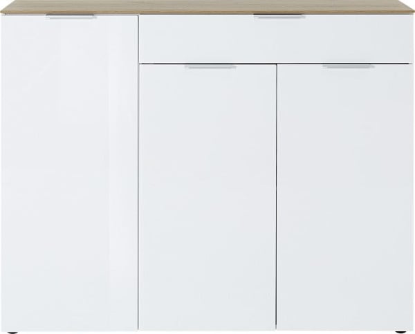 GERMANIA GW-CETANO Sideboard 3821, Weiß/Navarra-Eiche-Nachbildung, 3821-513