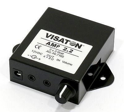 Visaton Stereo-Verstärker mit Pegelsteller AMP 2.2, 7100