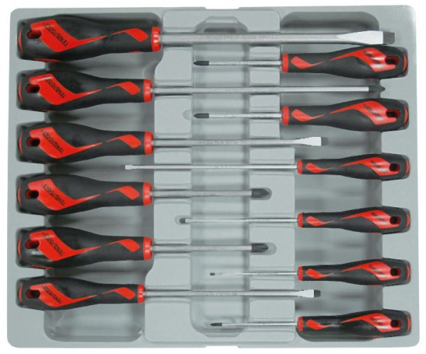 Teng Tools Schraubendreher-Set, gemischt, 12 Teile, MD912N