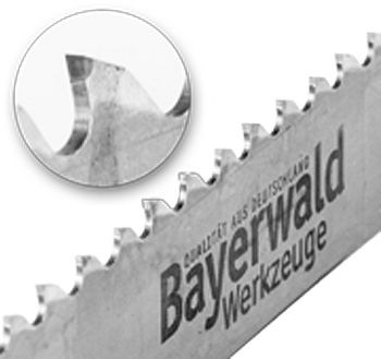 Bayerwald HM Spitzzahn Bandsägeblatt, 2880 x 27 x 0.9 x 3, bestückt, 121-24007