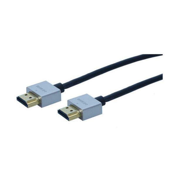 shiverpeaks PROFESSIONAL HDMI Stecker auf HDMI Stecker, verchromte Metall-Stecker, vergoldete Kontakte, ULTRA HD, 3D, HEAC, extra dünn, 1,5m, SP77471-36