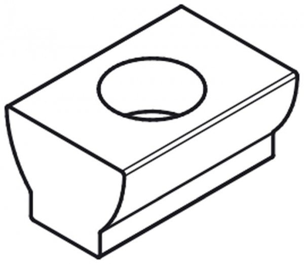 Mitee-Bite Doppelkeil-Stahlprofil für X81500/X80150, X60340