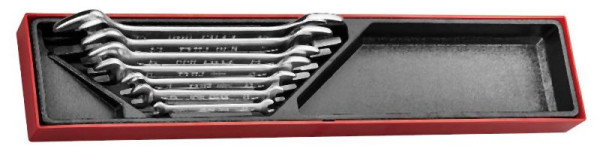 Teng Tools Doppelmaulschlüssel-Set, AF, TTX4, 7 Teile, TTX6607