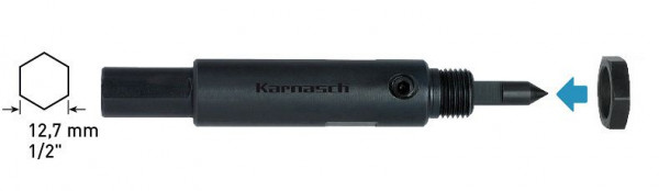 Karnasch Halter für Lochsäge Mini-Cut d=21-25 mm, VE: 2 Stück, 210003