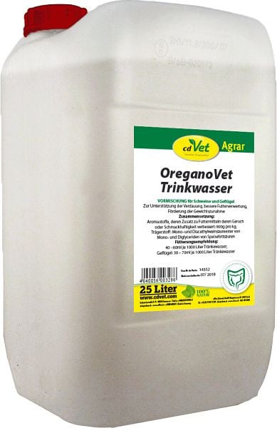 cdVet OreganoVet Trinkwasser 25 L, 328