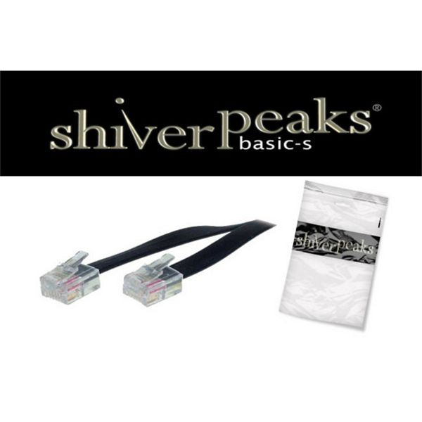 shiverpeaks BASIC-S, Modular-Kabel, Western-Stecker 6/6 auf Western-Stecker 6/6, schwarz, 6-adrig, 15m, BS70095-6/6