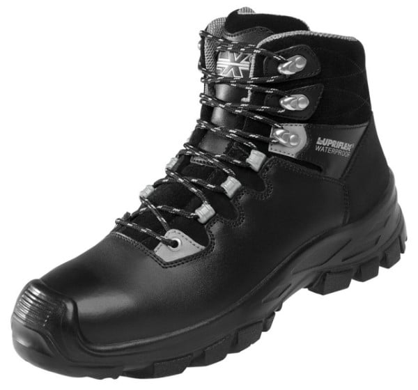 Lupriflex Bauflex Waterproof, Wasserdichter mittelhoher Sicherheitsstiefel, Größe 45, VE: 1 Paar, 3-200-45