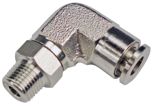 timmer BS-WEdk-4-1/8-VA, W-Einschraubverschraubung, konisch, drehbar Edelstahl, Schlauch-Ø: 4 mm, Gewinde: 1/8'', VE: 10 Stück, 03218430