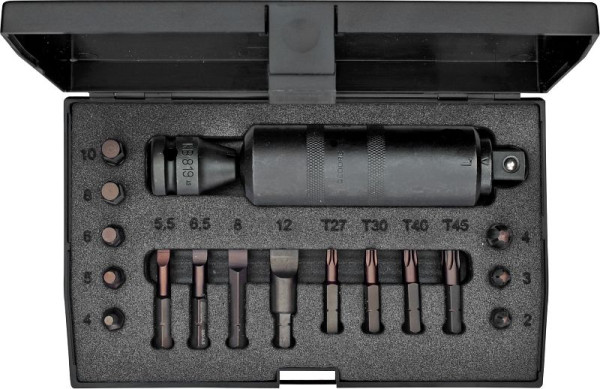 GEDORE Schraubenlösersatz 1/2", 18-teilig, 6654600