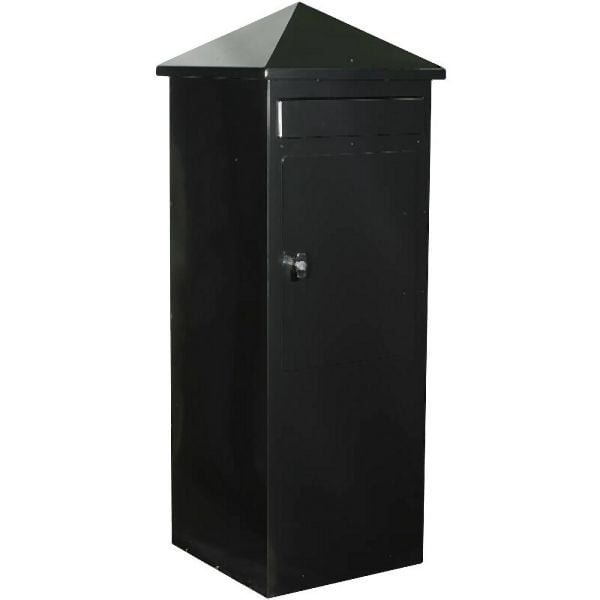 ScanProDesign Safepost 110 - XXL Standbriefkasten, Schwarz, 11010