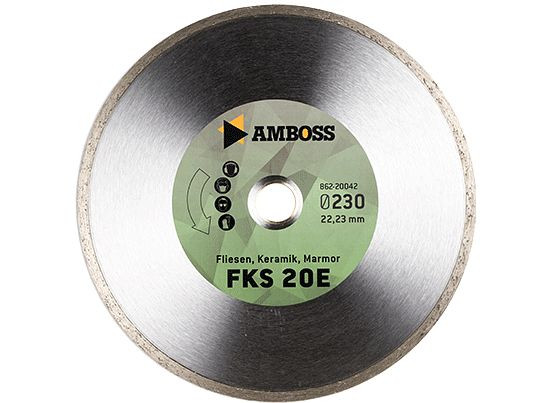 Amboss Werkzeuge FKS 20E Diamant Trennscheibe 230 x 2.8 x 22.23, 862-20042