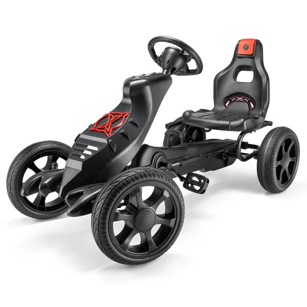 Xootz Go-Kart Venom für kleine Rennfahrer schwarz, WBTY6300