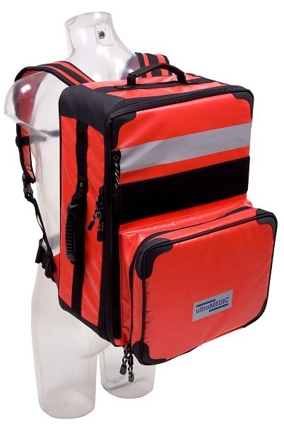 ultraMEDIC ultraRUCKSACK EM III +, Fronttasche, rot, SAN-7750