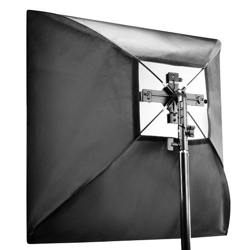 Walimex Set 4-fach Blitzhalter inkl. Softbox 60x60cm, 18655