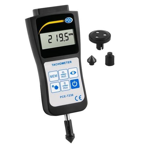 PCE Instruments Handtachometer, Kapazität 1200 mAh, PCE-T236