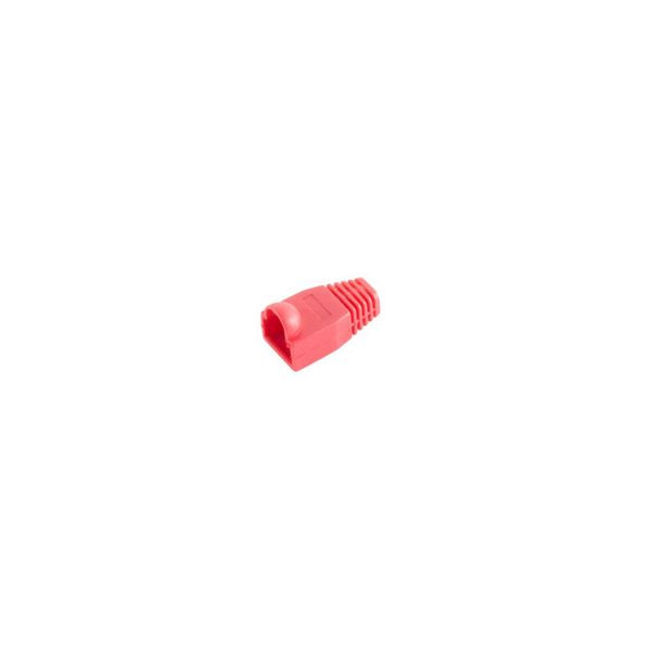 shiverpeaks BASIC-S, Knickschutztülle für RJ 45 Netzwerk Stecker, rot VE10, BS72055-R-10