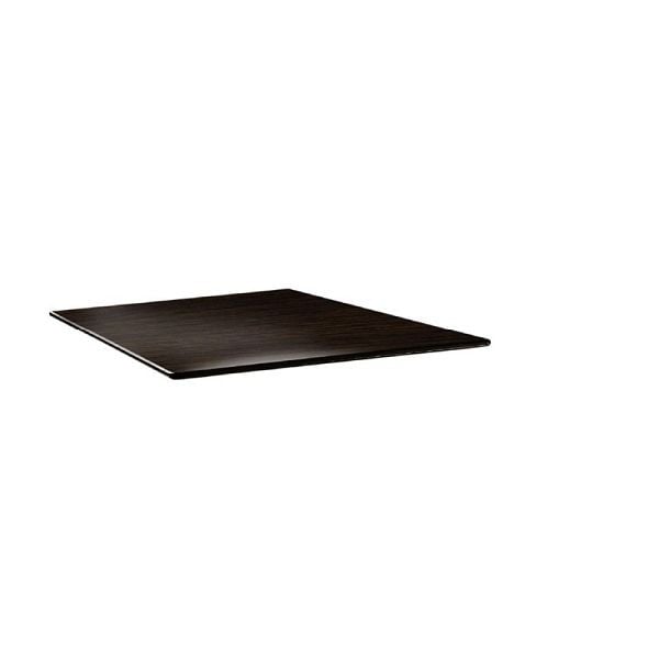 Topalit Smartline quadratische Tischplatte Wenge 70cm, DR977