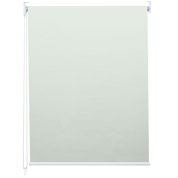 Mendler Rollo HWC-D52, Fensterrollo Seitenzugrollo Jalousie, 60x230cm Sonnenschutz Verdunkelung blickdicht, creme, 63397