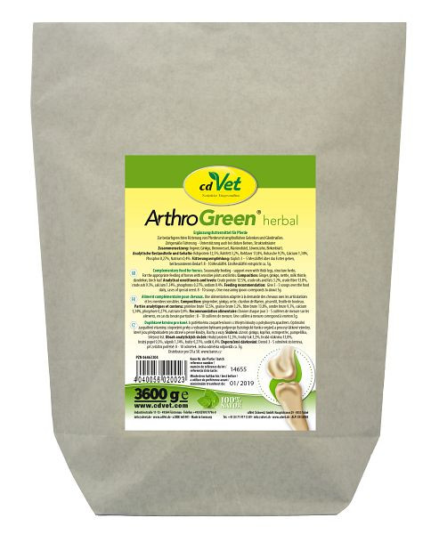 cdVet ArthroGreen herbal 3,6 kg, 2002