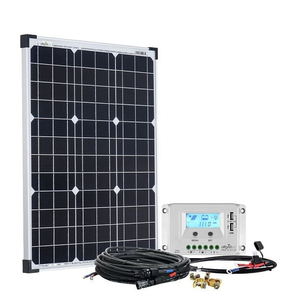 Offgridtec basicPremium-S 50W Solaranlage 12V/24V, 4-01-002620