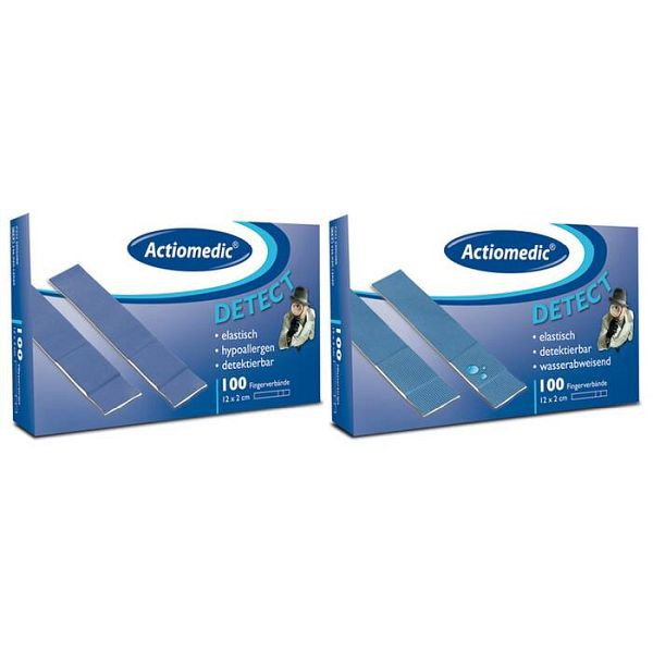 Stein HGS Fingerverbände Actiomedic® -Detect-, PE-Folie/detektierbar und wasserabweisend, 25490