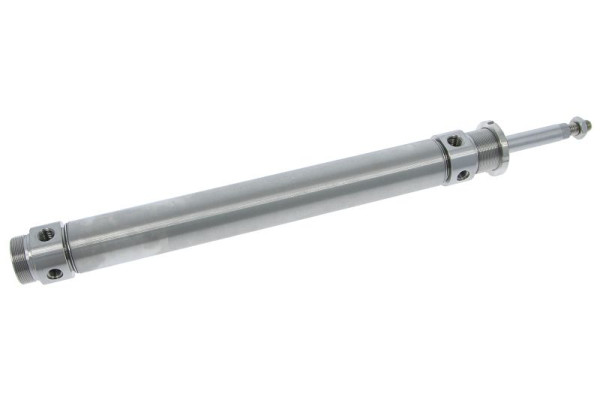 timmer ZCY-RVA6032/160-VA, Rundzylinder Standard Edelstahlausführung, Kolben-Ø: 32 mm, Hub: 160 mm Arbeitsdruck: 1 bis 10 bar, DIN ISO 6432, 30580066