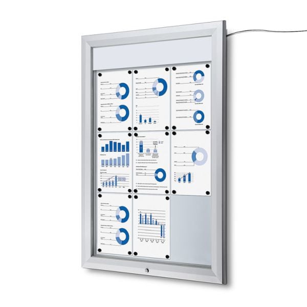 Showdown Displays Schaukasten Außen LED (9xA4), SCT9xA4PHLED