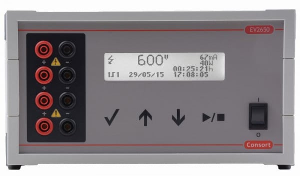 Consort EV2650 Elektrophorese Netzgerät, 600V, 500MA, 150W, EV2650