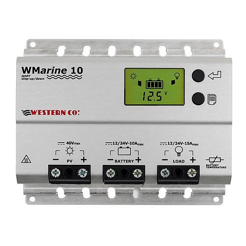 Western Solarladeregler MPPT WMarine10, 322138, 8056095840122