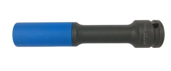 SW-Stahl Radmutterneinsatz, 1/2", 17 mm, lang, 07881L