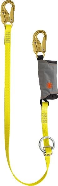 Skylotec I-TIE BACK, orange Ring SKYSAFE PRO TIE BACK, 2xSNAP HOOK/1xSNAP HOOK, L-0598-1,8