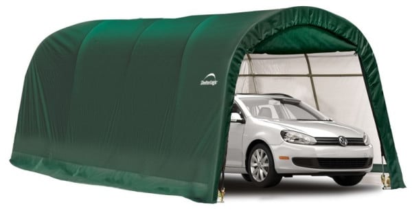 ShelterLogic Foliengarage Garage-in-a-Box 18,3m², Grün, SL62584