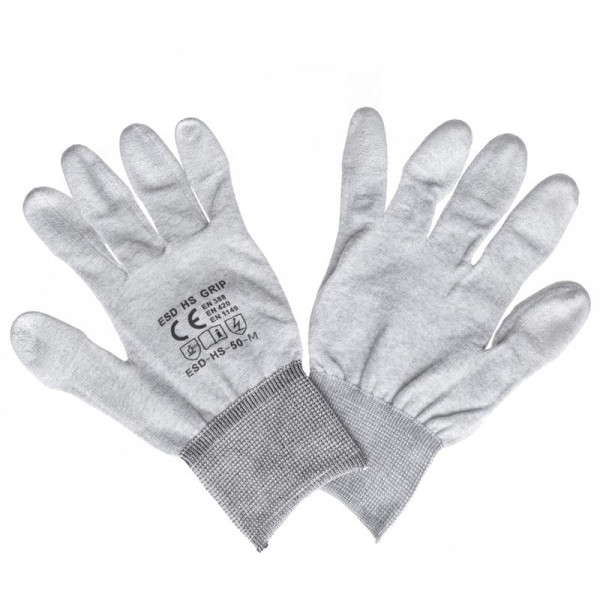 ALLPAX ESD Handschuhe Mischgewebe Gr. M, 10005011