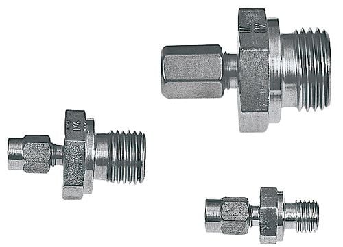 Greisinger GKV1 Klemmringverschraubung, Außengewinde M8x1, Klemmring-Durchmesser 1,5 mm, Teflon, 602888