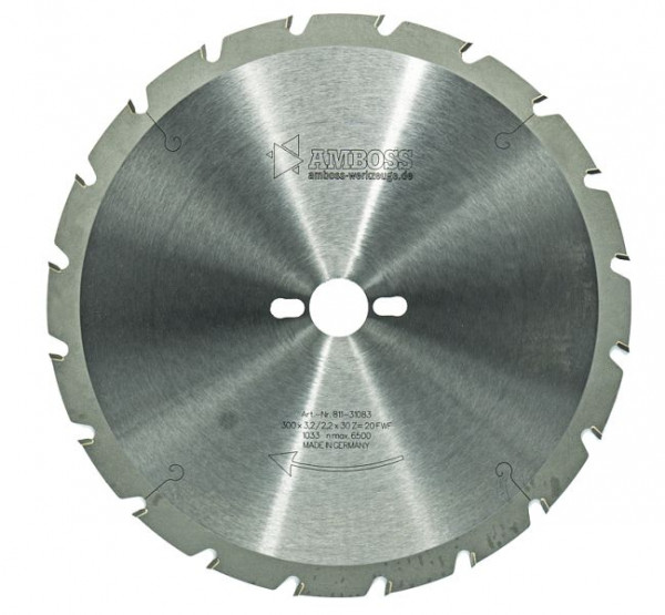 Amboss Werkzeuge HM Kreissägeblatt, 450 x 3.5 x 30 Z=32 FWF, 811-31126