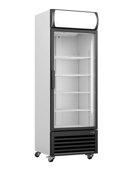 Saro Kühlschrank, Glastür + Werbetafel, GTK 370, 453-1004