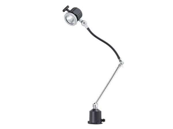 ELSPRO LED-Arbeitsplatzleuchte, dimmbar, Anschlussgehäuse mit Kugelgelenk und 1-Hand-Kippgelenk, Länge: 300 mm, Spannung: 24 V AC, 7ZD1854330