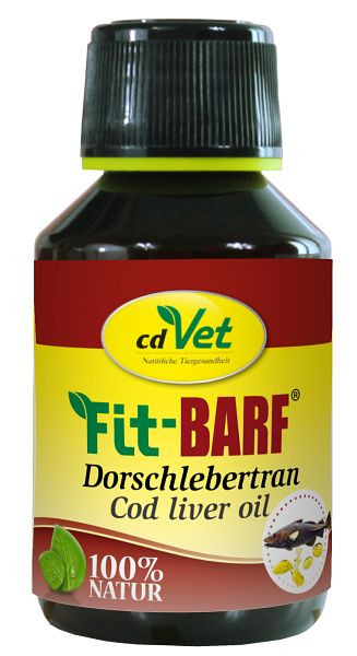 cdVet Fit-BARF Dorschlebertran 100ml, 4095