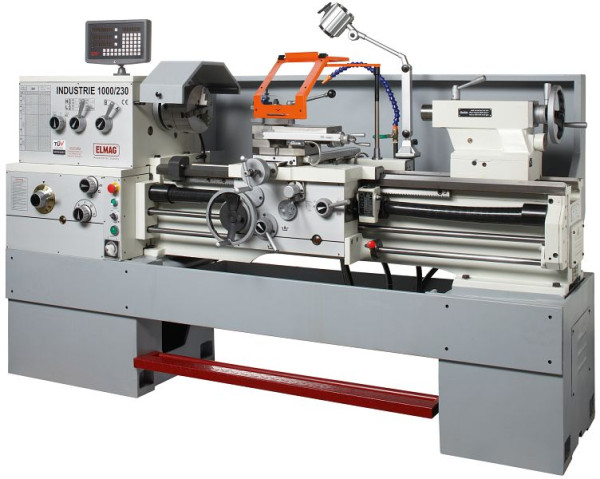 ELMAG Universal-Drehmaschine, Industrie 1500/230 K, inklusive 3-Achs-Positionsanzeige 'SINO', 88166