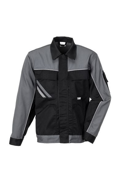 Planam Highline Bundjacke, schwarz/schiefer/zink, Größe 56, 2710056