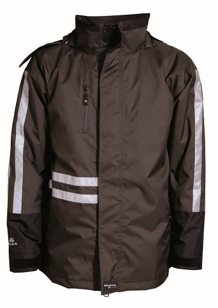 ELKA Working Xtreme 2-In-1 Jacke Farbe: Dunkelgrau/Schwarz Größe: M, 086103053.M