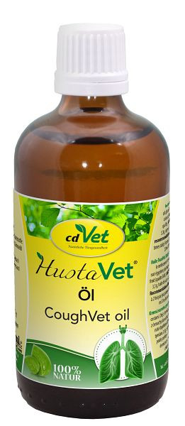 cdVet HustaVet Öl 100ml, Länge: 4,6 cm, Breite: 4,6 cm, Höhe: 11,6 cm, 465