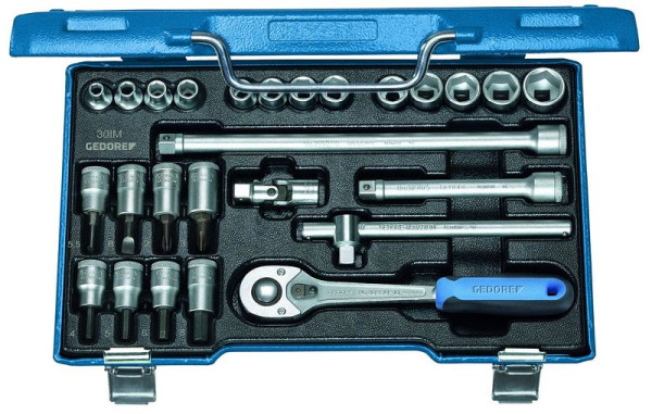 GEDORE Steckschlüssel-Satz 3/8", 26-teilig, 6229740