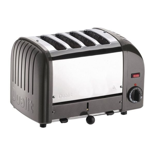 Dualit Toaster 40348 grau 4 Schlitze, E268